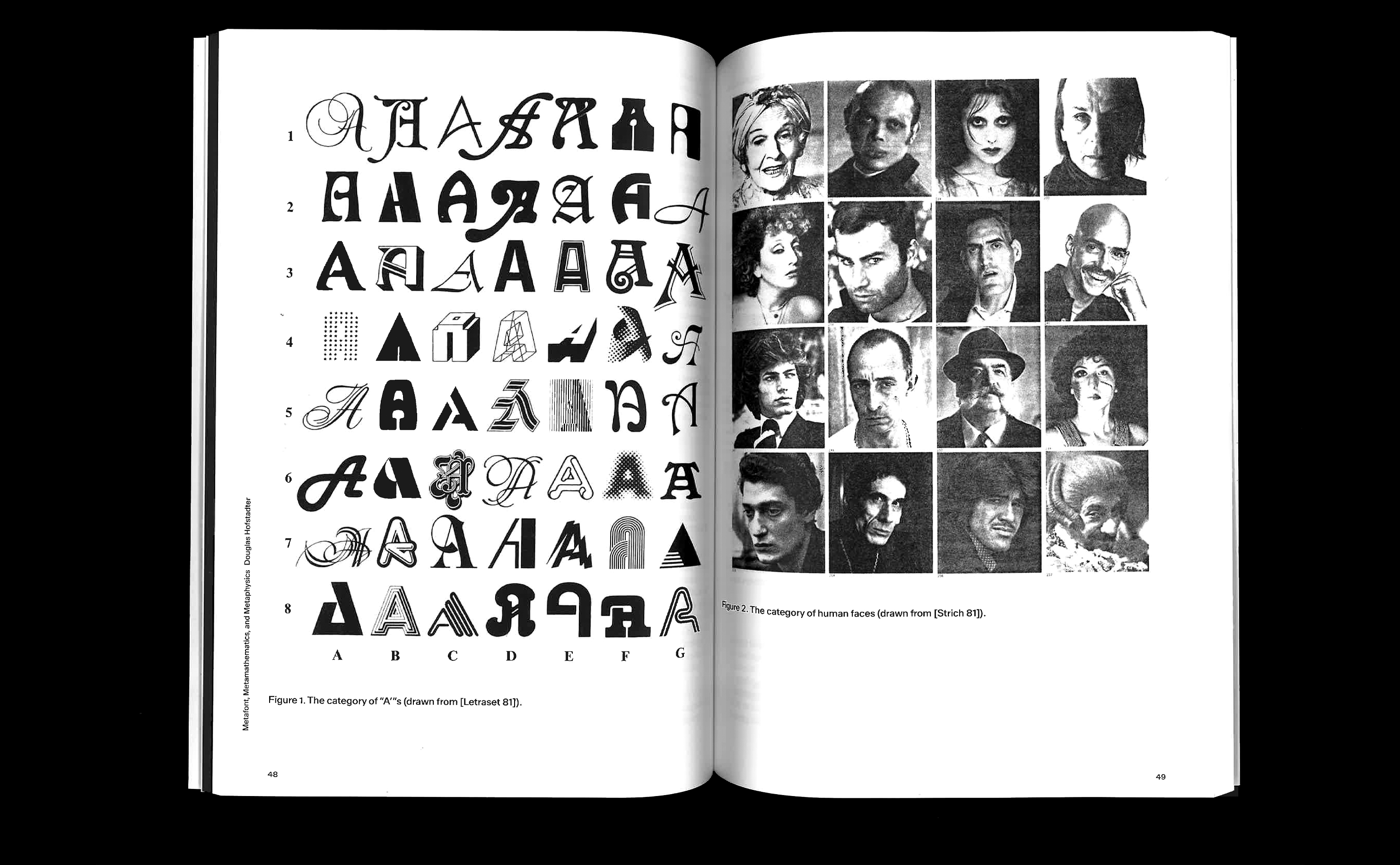 A MetaFont reader spread